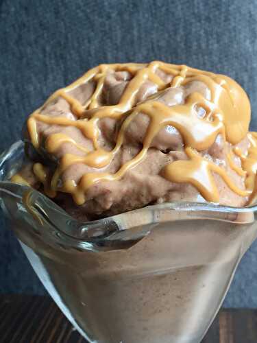 Healthy & Instant Chocolate Banana Peanut Butter Ice Cream - Keat's Eats