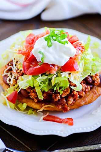 Navajo Tacos - Keat's Eats