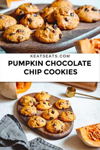 Pumpkin Chocolate Chip Cookies - Keat's Eats