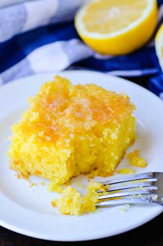 Simple Lemon Cake - Keat's Eats