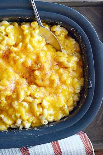 Slow Cooker Mac & Cheese - Keat's Eats