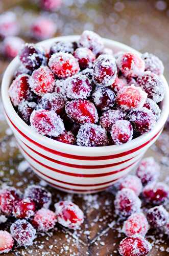 Sugared Cranberries - Keat's Eats