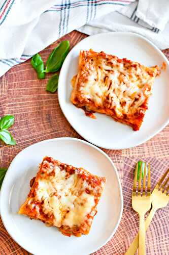 Authentic Italian Lasagna Recipe