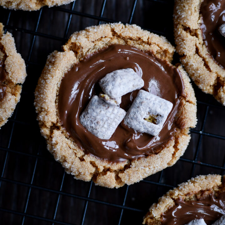 Muddy Buddy Crumbl Cookies Copycat Recipe (Dairy Free)