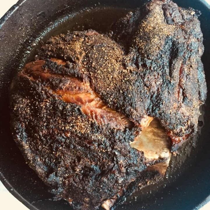 Dutch Oven Boston Butt BBQ