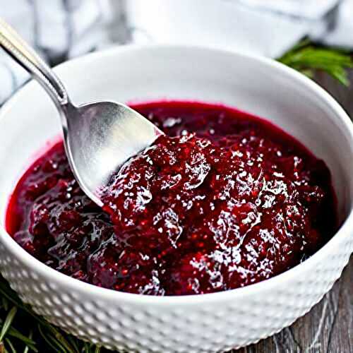 Easy Cranberry Sauce