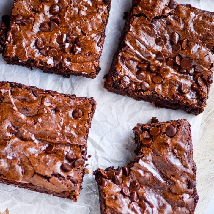 Gluten Free Dairy Free Fudgy Brownies