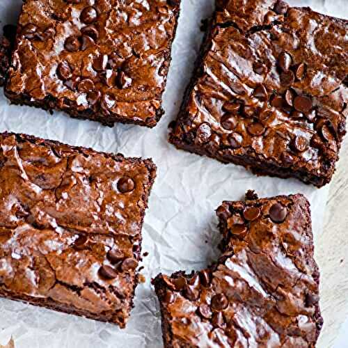 Gluten Free Dairy Free Fudgy Brownies