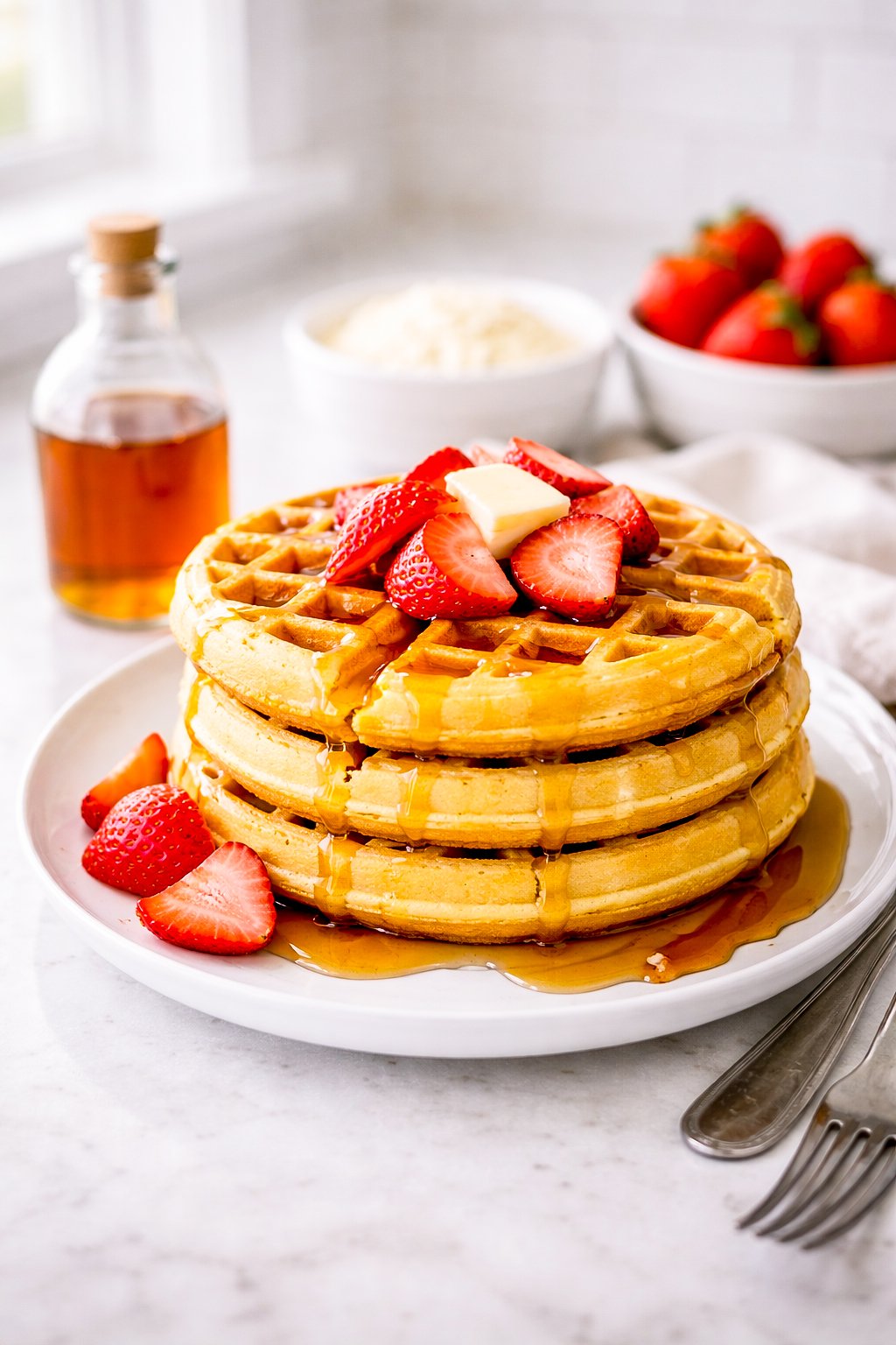 Blender Protein Waffles Recipe