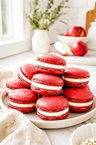 Apple Spice Italian Macarons
