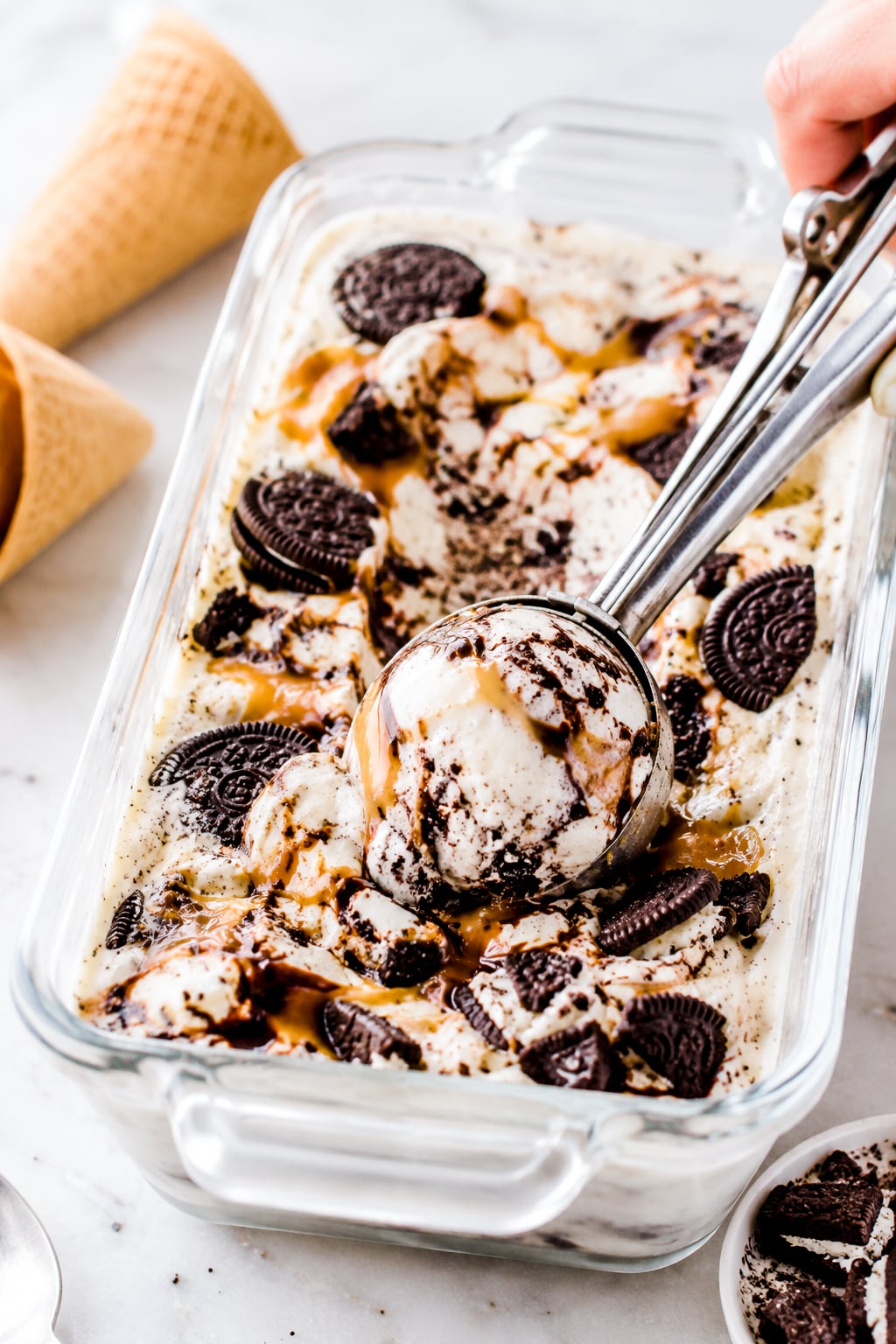 Cookies & Cream Salted Caramel Ice Cream