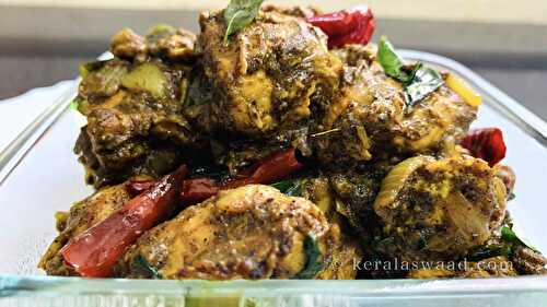 Easy Kerala Style Pepper Chicken - Kerala Swaad