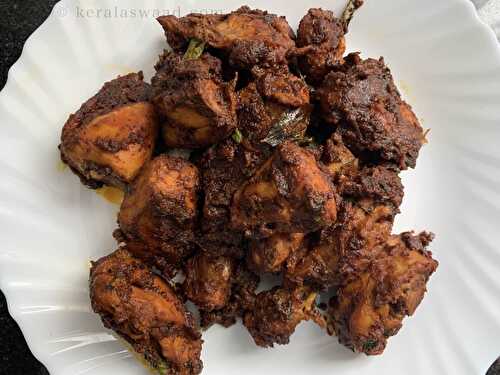 Easy & Spicy Chicken Roast Recipe - Kerala Swaad