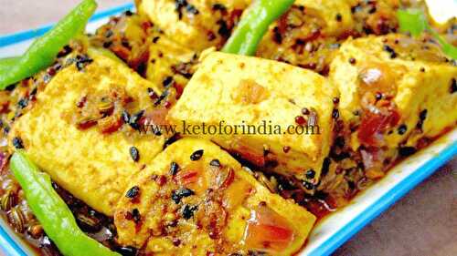 Keto Achari Paneer Recipes