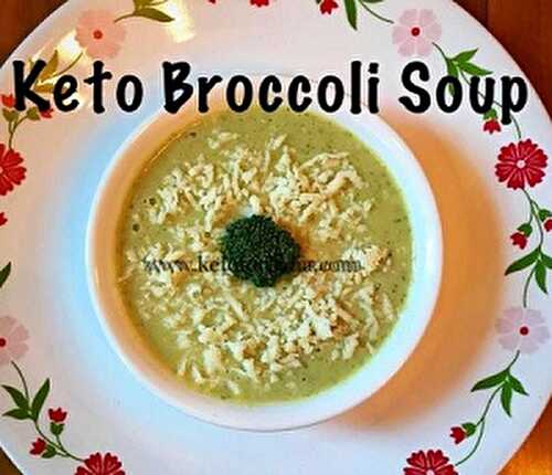 Keto Broccoli Soup Recipe
