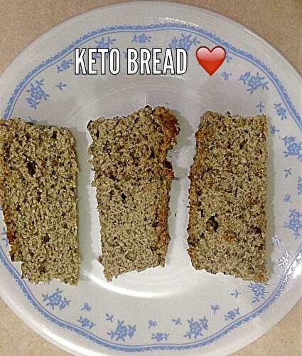 Keto Almond and Coconut Bread Recipe| Low-Carb