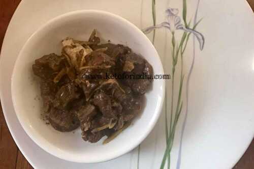 Keto Pepper Lamb Fry | Keto for India Mutton Recipe