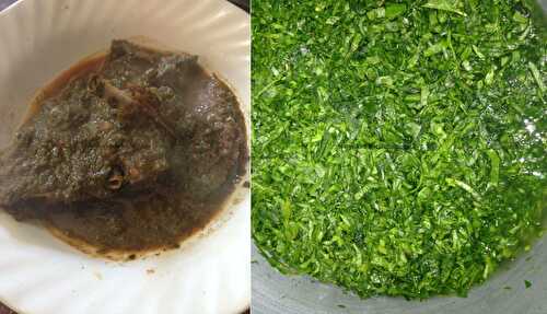 Keto Saagwala Gosht | Mutton/Lamb and Spinach Curry