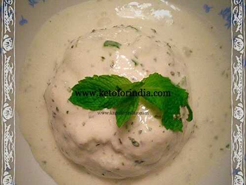 Priya's Keto Chilly and Mint Ice-cream recipe, Keto for India
