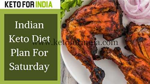 Saturday Keto Diet Plan | Keto Tandoori Chicken & Cauliflower Rice