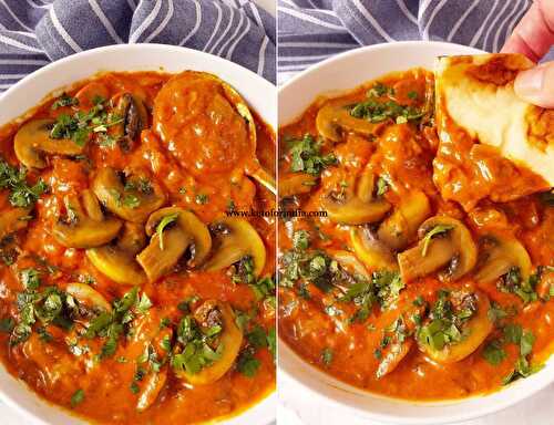 Keto Simple Mushroom Curry