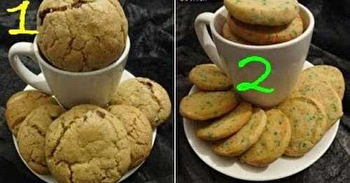 1, 2, 3, 4 BISCUITS / 1, 2, 3, 4 COOKIES / 1, 2, 3, 4 GALLETAS