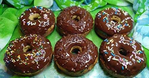 BEIGNES AU FOUR / BAKED DONUTS / DONUTS AL HORNO / دونت مخبوز