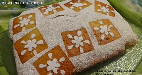 GÂTEAU AU YAOURT / YOGURT CAKE / BIZCOCHO DE YOGUR