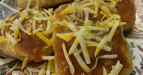 MSEMMEN FARCI, AU FOUR. / BAKED STUFFED MSEMMEN / MSEMMEN RELLENO, EN EL HORNO. / مسمن معمر في الفرن