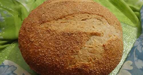 PAIN AU SON DE BLÉ ET AU MIEL / WHEAT BRAN AND HONEY BREAD / PAN CON SALVADO DE TRIGO Y MIEL