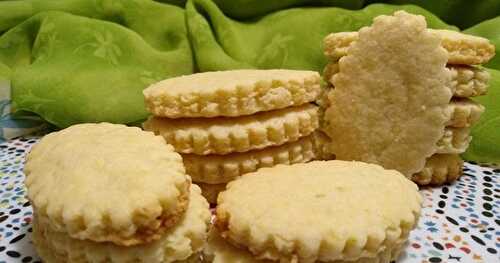 SABLÉS AU CITRON VERT / LIME SABLÉS / SABLÉS DE LIMA / سابلي الليمون الاخضر