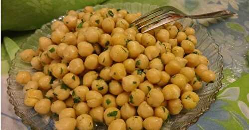 SALADE DE POIS CHICHES, CITRON ET PERSIL / CHICKPEA, LEMON AND PARSLEY SALAD / ENSALADA DE GARBANZOS, LIMÓN Y PEREJIL / سلطة الحمص ، الليمون  و البقدونس