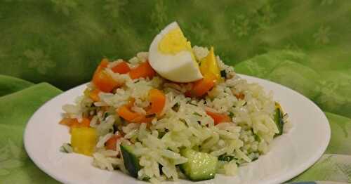 SALADE DE RIZ / RICE SALAD / ENSALADA DE ARROZ / سلطة الأرز