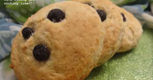 SCONES À LA BANANE / BANANA SCONES / SCONES DE BANANA