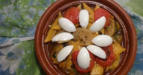 TAGINE AUX LÉGUMES / VEGETABLE TAGINE / TAGINE CON VERDURAS /طاجين بالخضر  