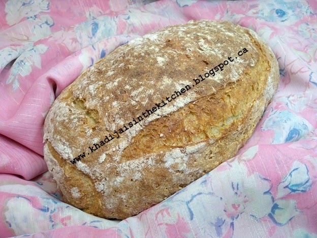 PAIN DE BLÉ ENTIER AUX FLOCONS D’AVOINE / WHOLE WHEAT ROLLED OATS BREAD / PAN CON HARINA INTEGRAL Y COPOS DE AVENA / خبز القمح الكامل و رقائق الشوفان 