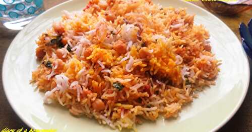 Kabuli Chana Biryani