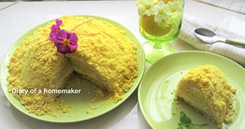 Mimosa Cake Recipe