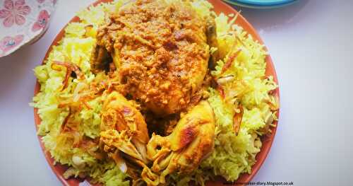 Murgh Musallam  (Mughlai Whole Chicken)