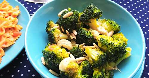  Spicy Broccoli Stir Fried With Nuts 