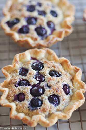 Almond Blueberry Tarts