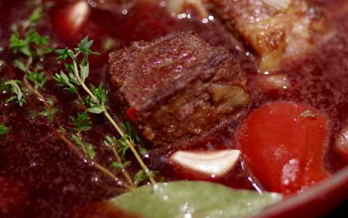 Beef Bourguignon