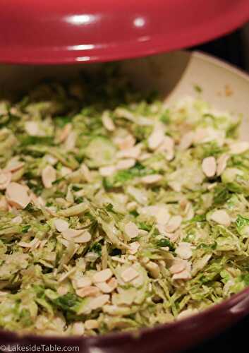 Creamy Brussels Sprouts