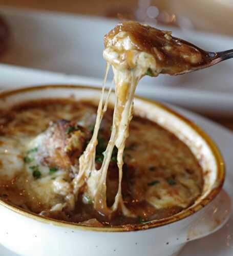 French Onion Soup with Beef Broth