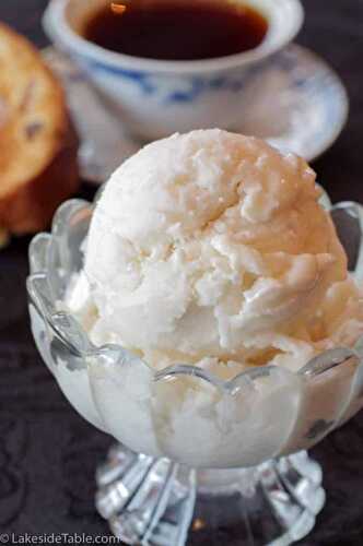 Icy Almond Granita Recipe for hot summer days - Lakeside Table