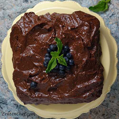 Real Chocolate Lenten Cake