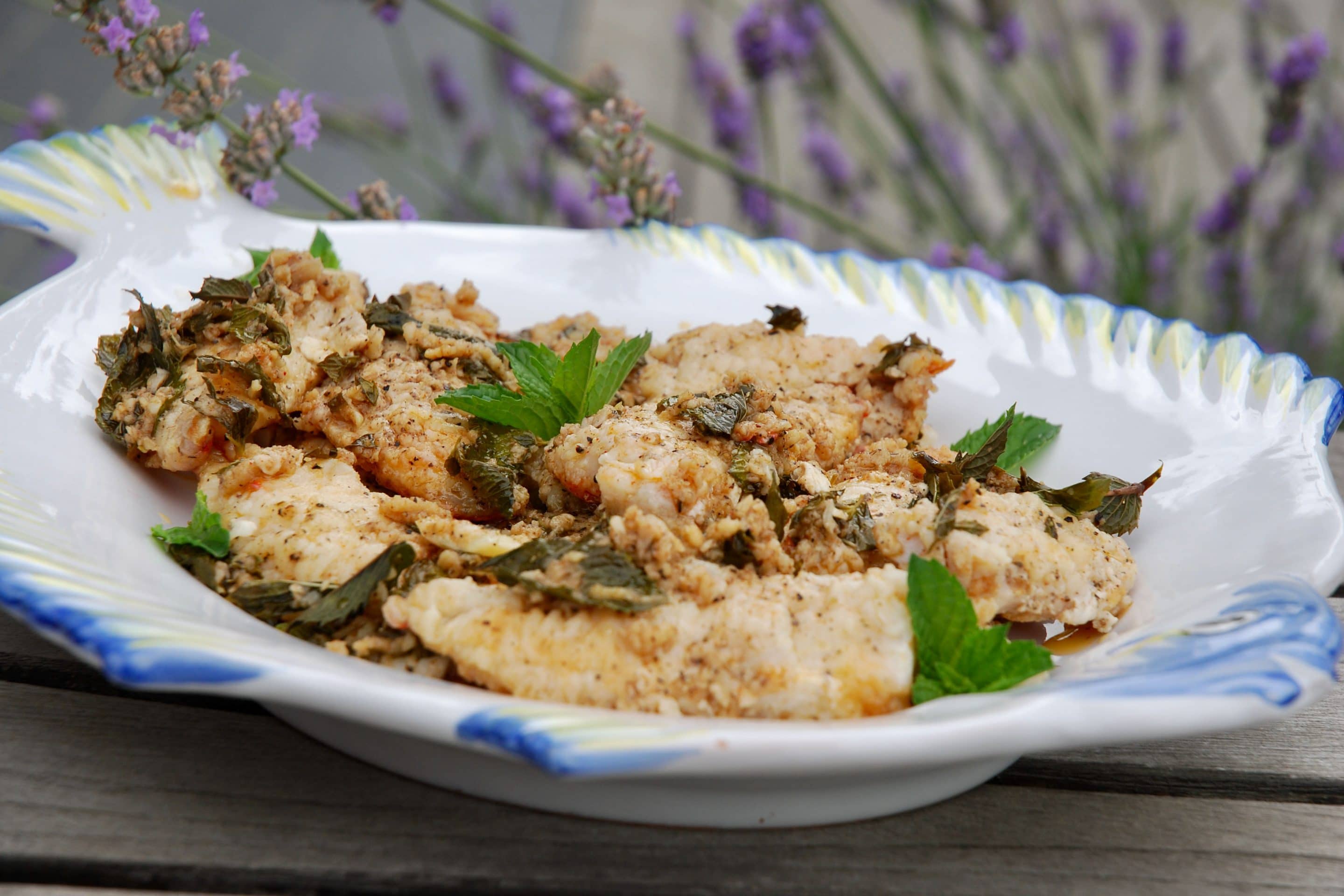 Red mullet escabeche