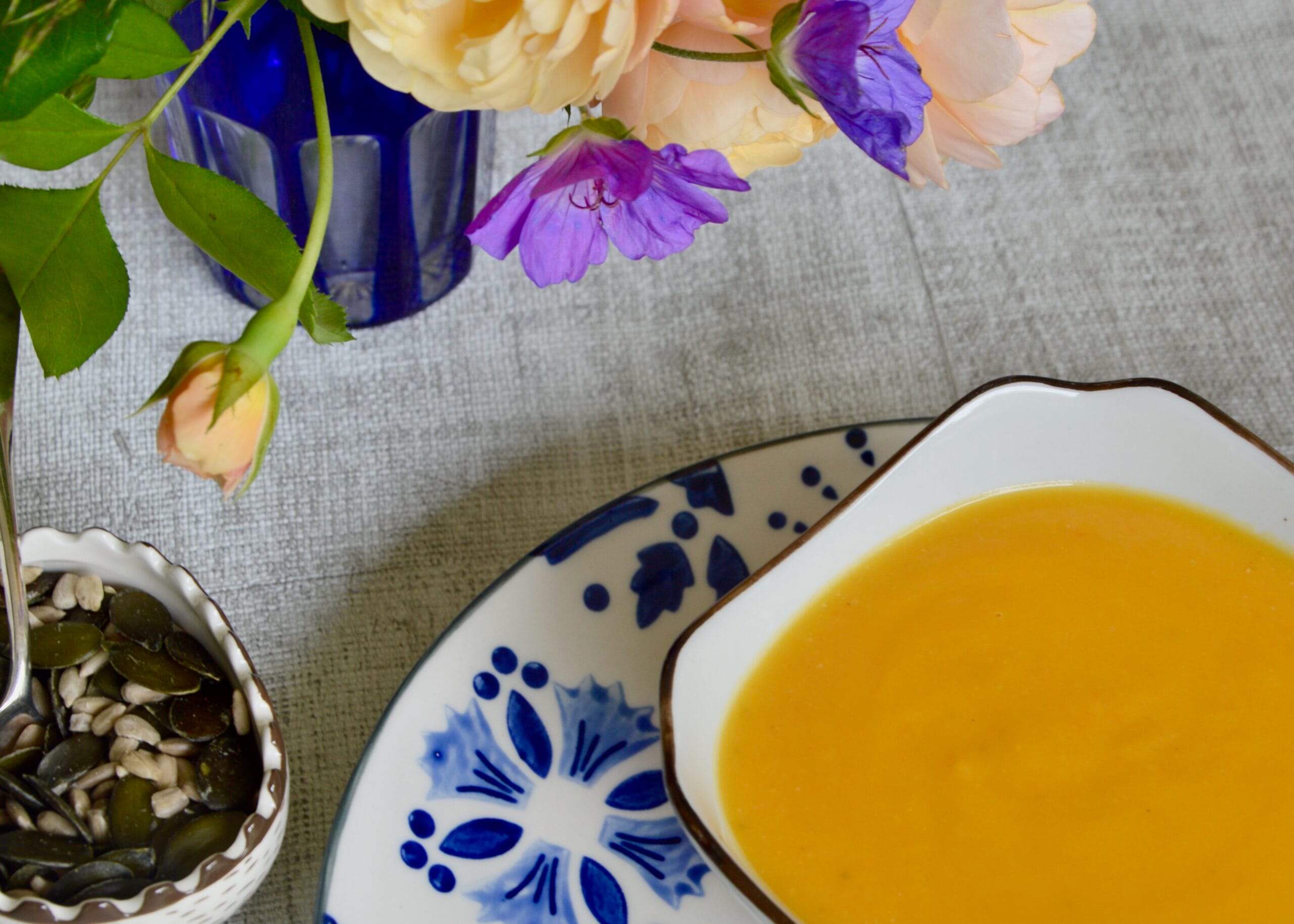 PUMPKIN AND SQUASH SOUP IN THE STYLE OF POL GRÉGOIRE