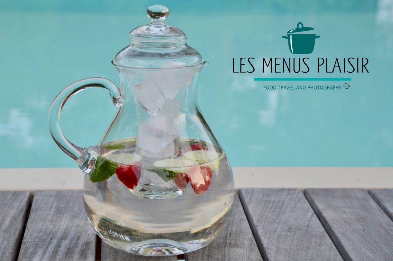Strawberry, Cucumber,  Mint Infused Water Recipe