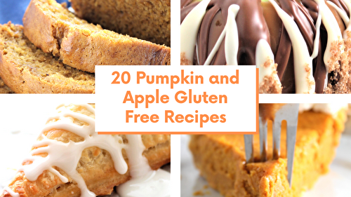 20 Pumpkin and Apple Gluten Free Recipes - Let Them Eat Gluten Free Cake